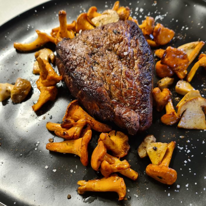 filet de boeuf aux girolles